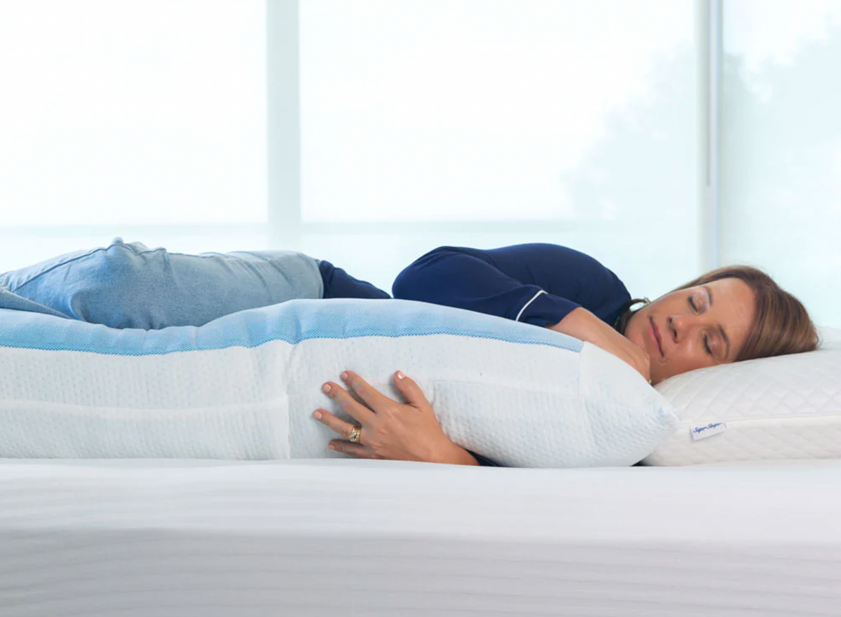Dream Support Body Pillow With Cooling Gel Doctor Pillow