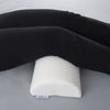 Half Moon Lumbar Cushion with Infused Gel for Back Pain Relief, Leg & Knee Support