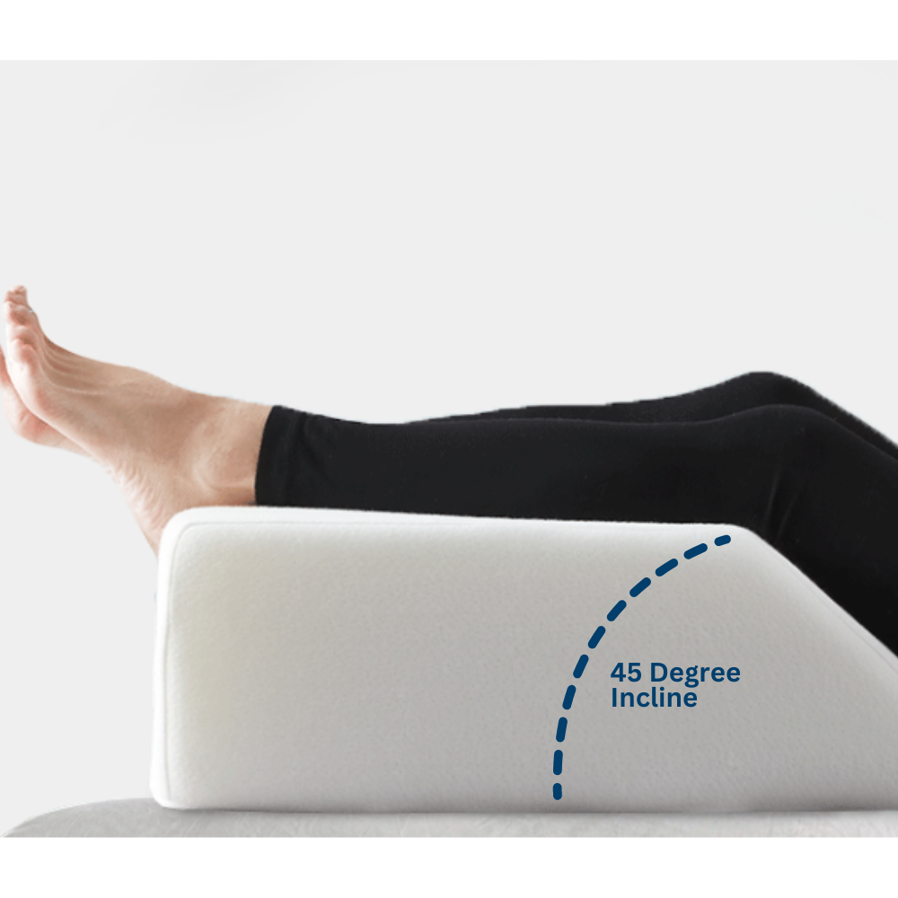 Leg incline outlet pillow