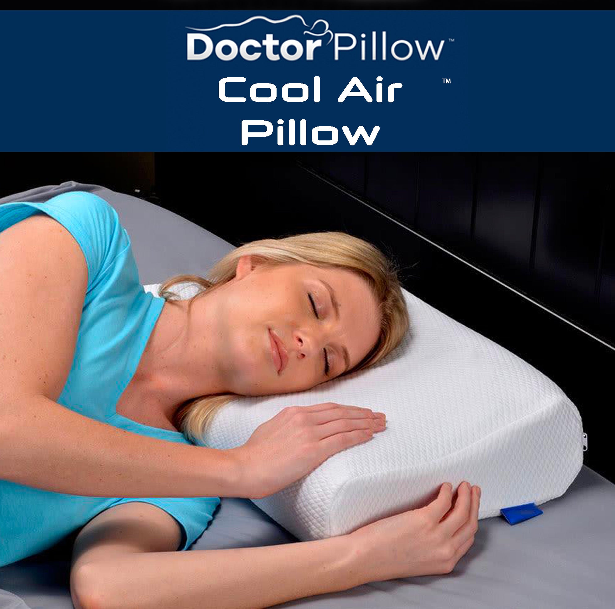 Cool Air Memory Foam Pillow